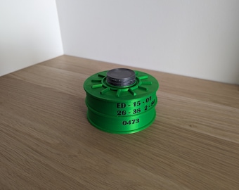 Escape from Tarkov & STALKER Inspired 3D-Printed Gas Mask Filter Loot Item