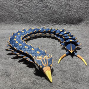 Subanutica Articulating Ice Worm Leviathan