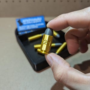 Custom Bullet Dice - 9mm, .45 ACP, 5.56, 7.62x39, and .308 - D&D and Tabletop Gaming