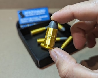 Custom Bullet Dice - 9mm, .45 ACP, 5.56, 7.62x39, and .308 - D&D and Tabletop Gaming