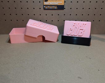 Fight Club Inspired Soap Travel Container, Soap Prop and Soap Mould