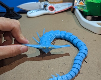 Subnautica Articulating Ghost Leviathan – Glow in Dark
