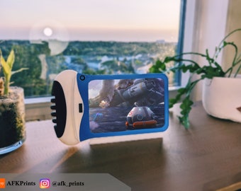 Subnautica Inspired 3D-Printed PDA Picture Frame (4&quot;x6&quot;)