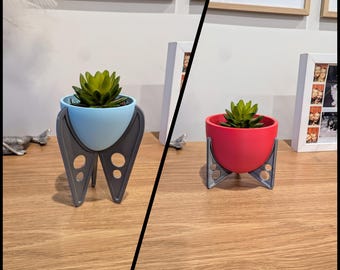 Fallout Series Inspired 3D-Printed Atomic Plant Pot
