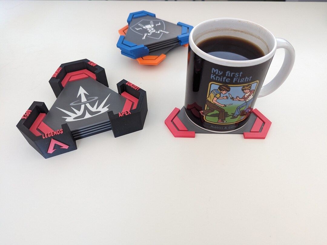 Apex Legends Ultimate Ability 3d-printed Coasters Set - Etsy