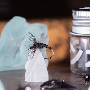 Tenkara Sakasa Kebari - "Black Betty" 6 ct