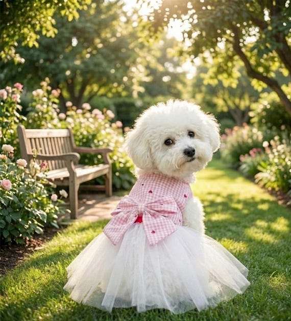 pink dog tutu dress Dog Dress Pet Princess Dress Sweet Puppy Tutu Dresses Summer Pet Gauze Skirt  Pink Purple Dog Vest Apparel Skirt for Dogs and Cats XS-XL