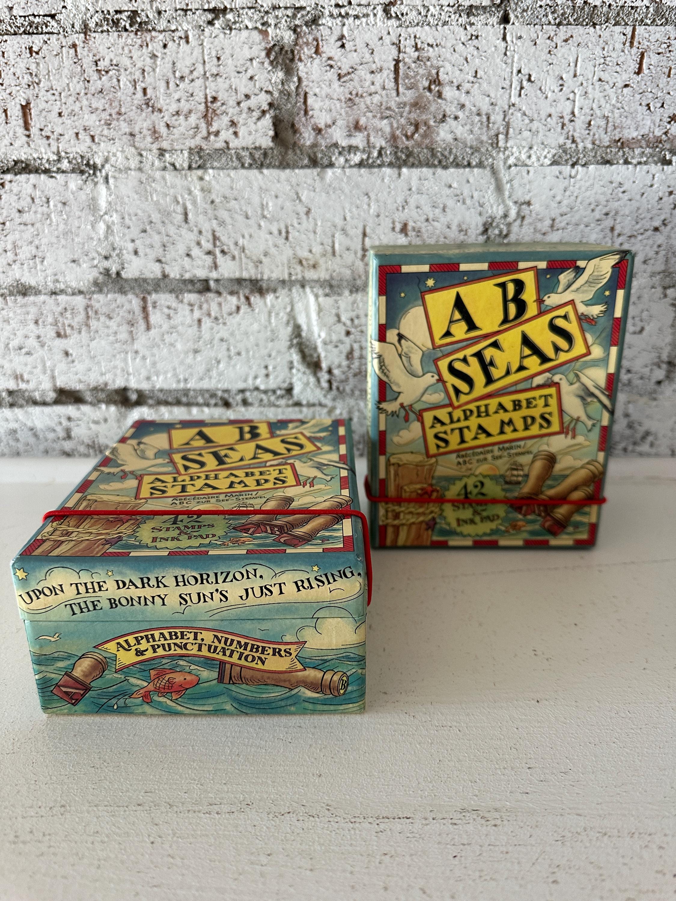 Vintage Alphabet Stamp Kit: Authentic Models A B Seas, 42 Piece - Etsy