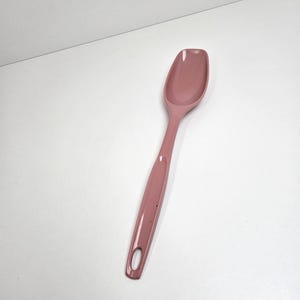 Vintage PINK Foley Nylon Serving Spoon Cooking Utensil 10.75&quot; Long