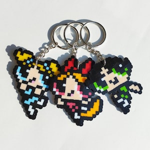Powerpuff girls keychain
