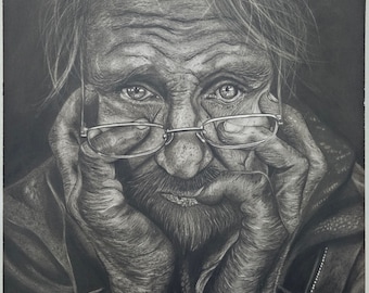 Sin hogar - dibujo