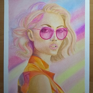Lollipop mood - drawing