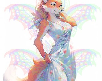 Exclusive Ownership Adoptable #341 - Furry Anthro Character Adoptable, Female, Character Design, Collectibles