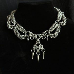 Edana | Stainless Steel | Handmade Necklace | Chainmail