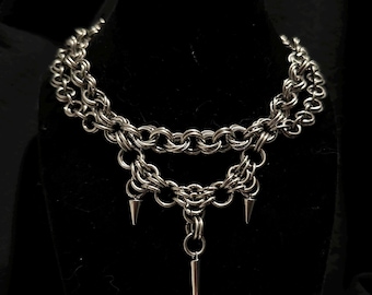 Lorelai Necklace | Handmade Stainless Steel Chainmail