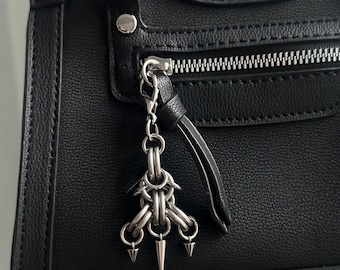 Fraternal Keychain | Handmade Stainless Steel Chainmail