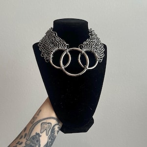 The Advisor Choker | Handmade Stainless Steel Chainmail