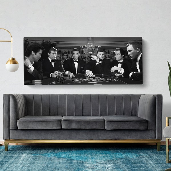 James Bond Poster - Etsy