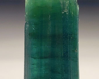 Bluish Green Tourmaline Crystal From Afghanistan