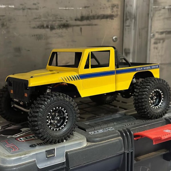 1/24 Scale Crawler Body SCX24 “The Shop Truck”