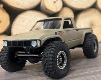 Carrocería Crawler SCX24 a escala 1/24 “La Hilux”