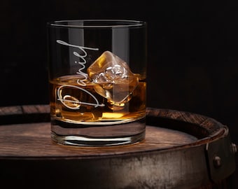 Verre à whisky Verre à whisky Gobelet Nom personnalisé