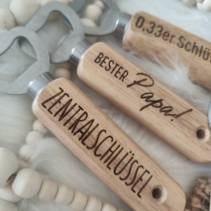 Beer opener | Best Dad | Bottle opener | Engraving | Funny bottle opener | Gift