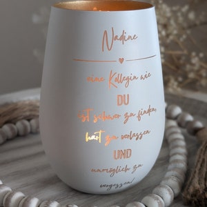 Lantern l colleague l wish light l farewell gift l white gold l white silver l desired name l lantern with name engraving