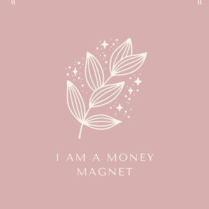 MANIFESTE/cartes d'affirmation/jeu de cartes numériques d'abondance