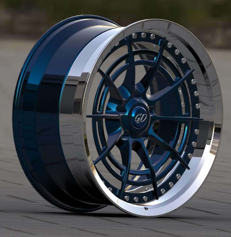 Forged Two Piece Rim Design. Rim Code 9.5jx20 5x112 ET32 (ready for ...