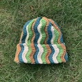 Crochet Ripple Creek Beanie Pattern | Ripple Stitch Hat