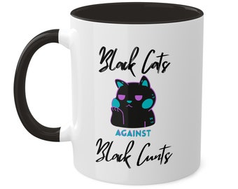 Black Cats Mug by Sweet Chariot, 11oz