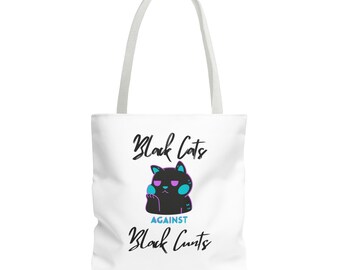 Black Cats Tote Bag by Sweet Chariot