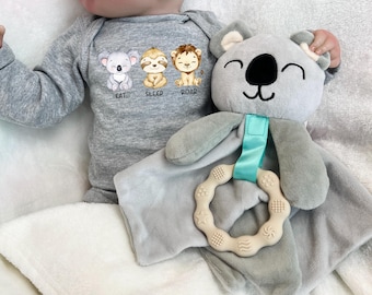 Eat Sleep Roar Onesie® Gift Set: 2-Piece Plush Toy & Onesie®, Plush Koala, Sloth or Lion