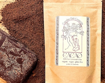 1 libra de cacao puro de grado ceremonial picado
