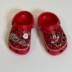 Custom blinged crocs Toddler