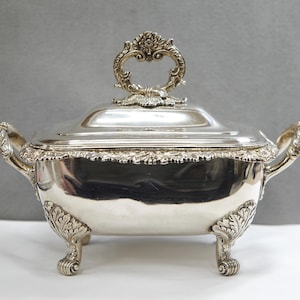 Antique 1817 Sterling Silver Serving Dish by Joseph Angell I