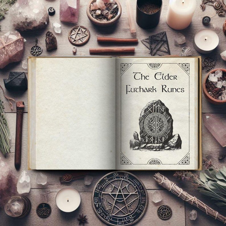 Elder Futhark Rune Guide| Rune Meanings, Norse Runes With Names ...
