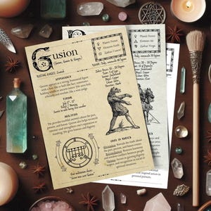 Goetia Digital Grimoire Set 1 • 18 Demons (Bael to Bathin) • Sigils, Enns & Demonology PDF, JPEG