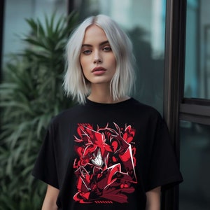Hazbin Hotel Alastor T-shirt | Trending T-shirt | Hazbin Hotel | Hazbin Hotel Cosplay | Alastor | Spring Streetwear |