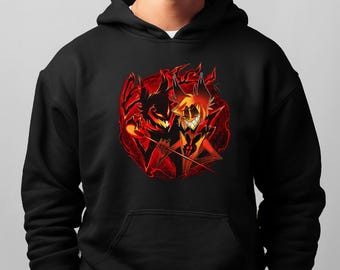 Sudadera con capucha inspirada en Hazbin Hotel / Sudadera unisex / Idea de regalo para adolescentes para él o ella / Cosplay / Alastor /