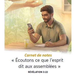 JW Carnet de Notes NUMÉRIQUE pour l'Assemblée de Circumscription 2025-26 „Ecoutons ce que l'esprit dit aux assemblées“: Mon Carnet de Notes
