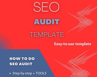 SEO Audit Master Template: Boost Your Site's Traffic & Rankings | Step-by-step + TOOLS