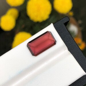 5.2 CTS Emerald Cut Beautiful Colour of Tourmaline from Africa image 3