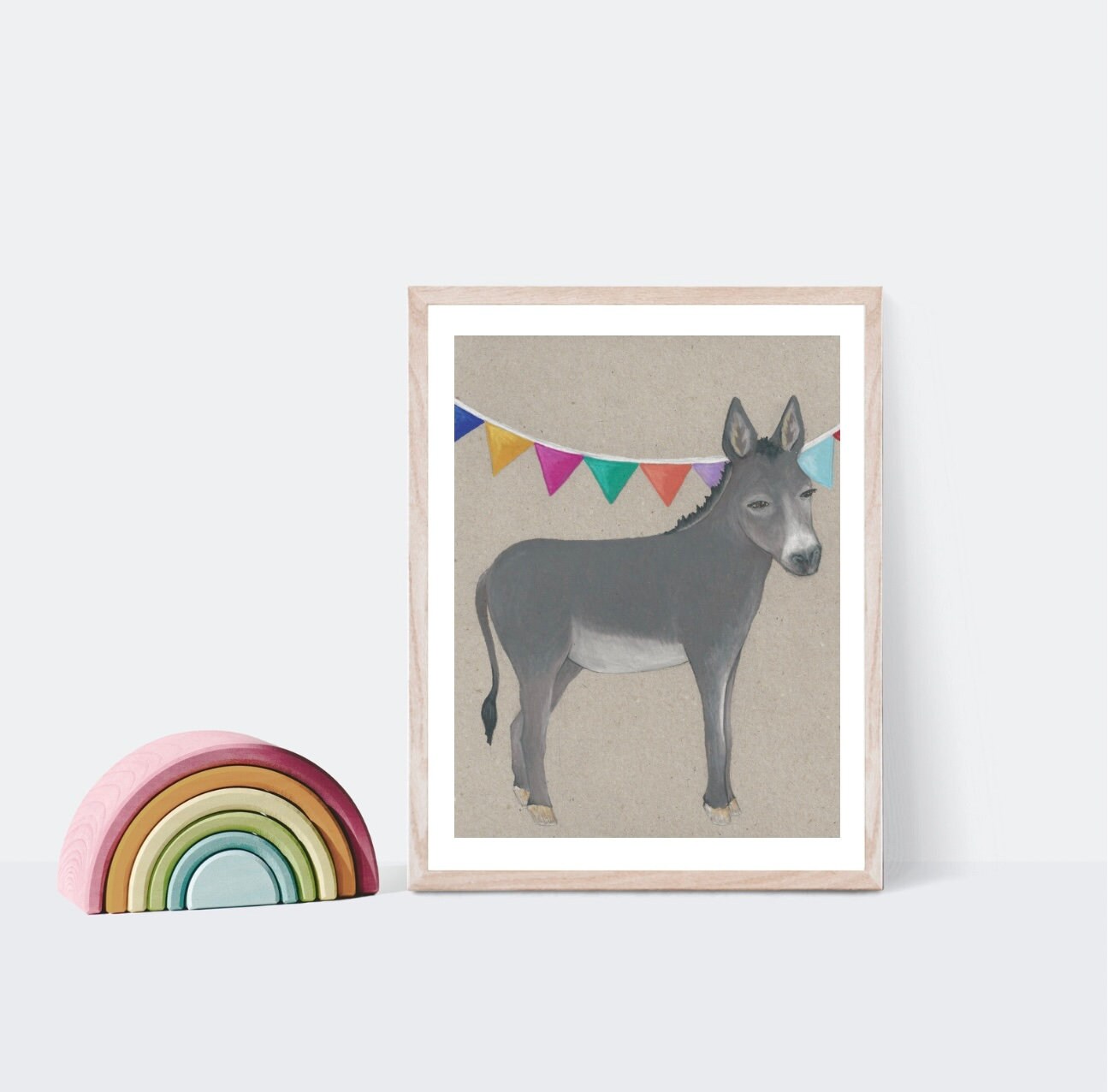 PRINTABLE Donkey | Digital Download | Instant Download | Playroom Wall ...