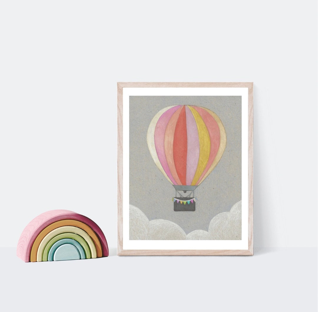 PRINTABLE Hot Air Balloon | Digital Download | Instant Download ...