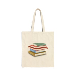 Sacola de lona de algodão para clube do livro: presente para o leitor