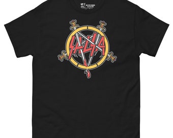Vintage Slayer Clash of the Titans 1991 Tour Black Cotton T