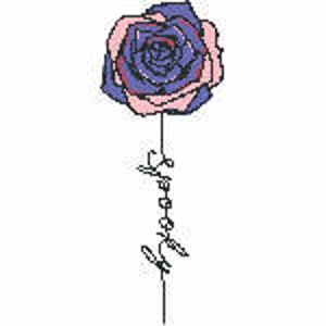 Halloween Flowers with words - 3 embroidery files
