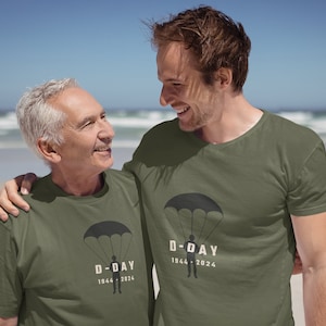 Unisex t-shirt, 80th anniversary D-day, Normandie, June 6, 2024, 1944 - 2024